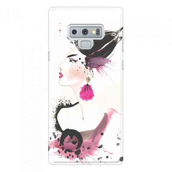 SAMSUNG - Galaxy Note 9 - Soft Clear Case - Japanese Style