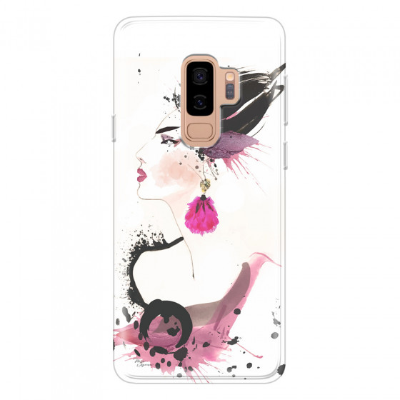 SAMSUNG - Galaxy S9 Plus 2018 - Soft Clear Case - Japanese Style