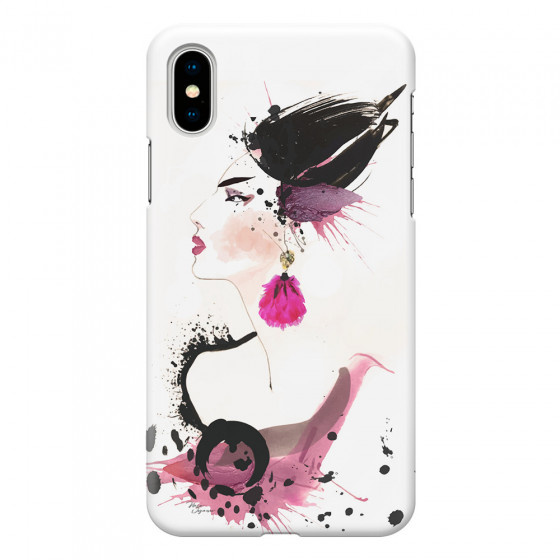 APPLE - iPhone X - 3D Snap Case - Japanese Style