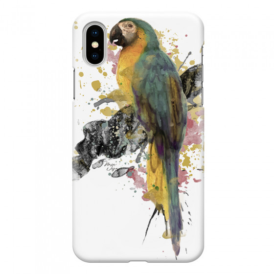 APPLE - iPhone XS - 3D Snap Case - Parrot