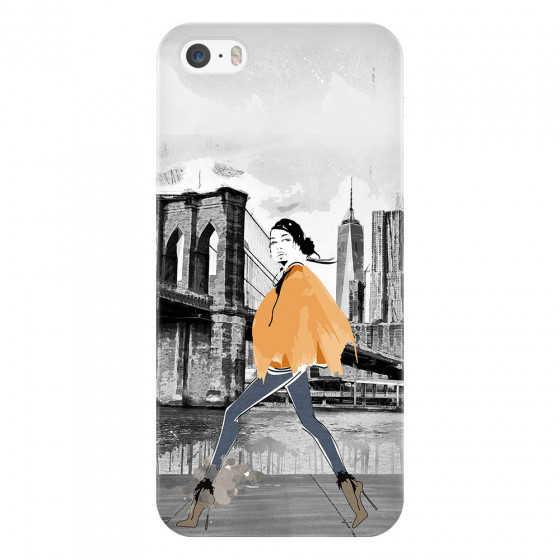 APPLE - iPhone 5S/SE - 3D Snap Case - The New York Walk