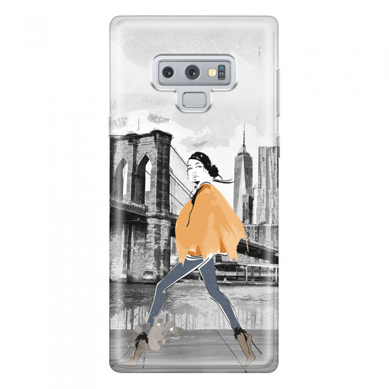 SAMSUNG - Galaxy Note 9 - Soft Clear Case - The New York Walk