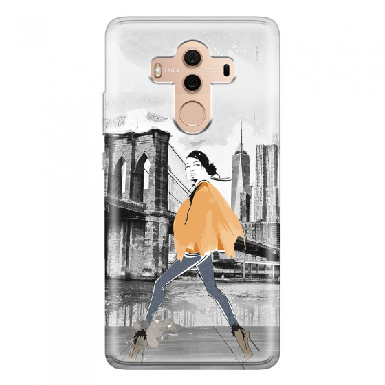 HUAWEI - Mate 10 Pro - Soft Clear Case - The New York Walk