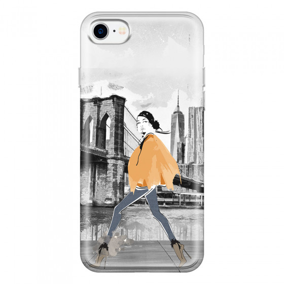 APPLE - iPhone 7 - Soft Clear Case - The New York Walk