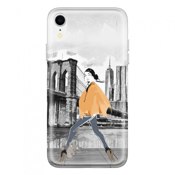 APPLE - iPhone XR - Soft Clear Case - The New York Walk