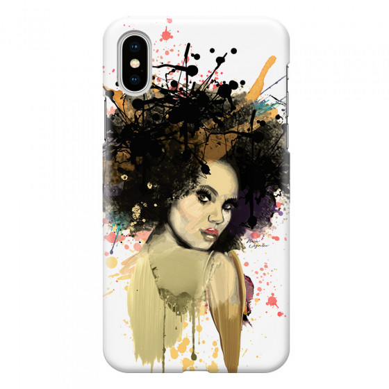 APPLE - iPhone XS Max - 3D Snap Case - We love Afro