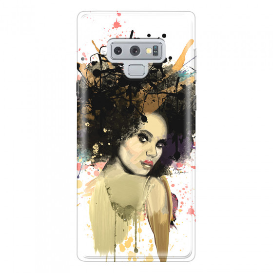 SAMSUNG - Galaxy Note 9 - Soft Clear Case - We love Afro