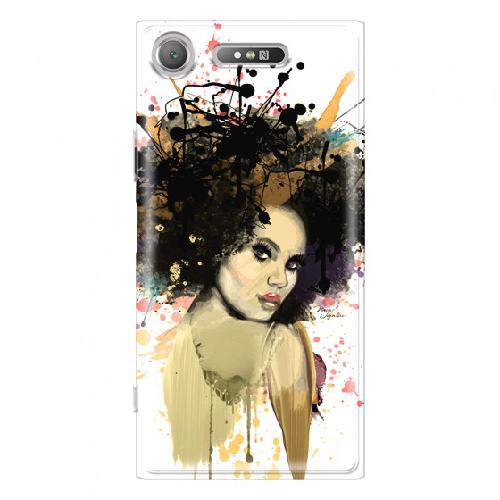 SONY - Sony Xperia XZ1 - Soft Clear Case - We love Afro