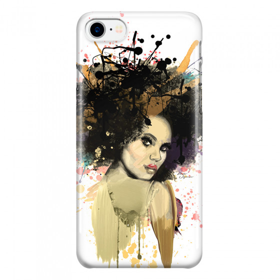 APPLE - iPhone 7 - 3D Snap Case - We love Afro