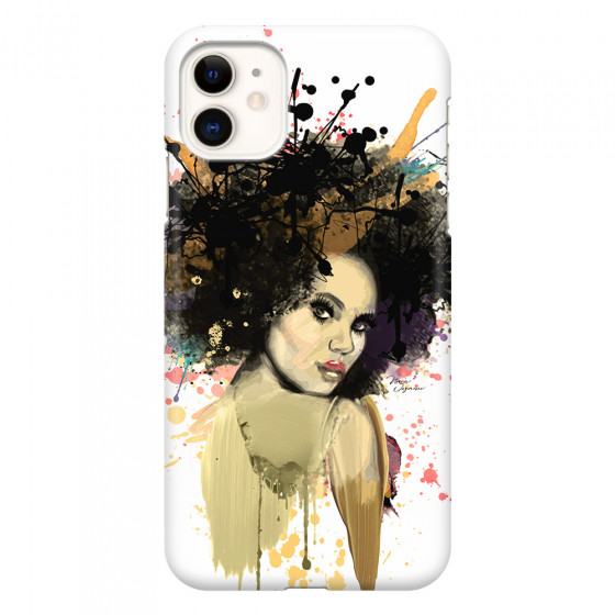 APPLE - iPhone 11 - 3D Snap Case - We love Afro