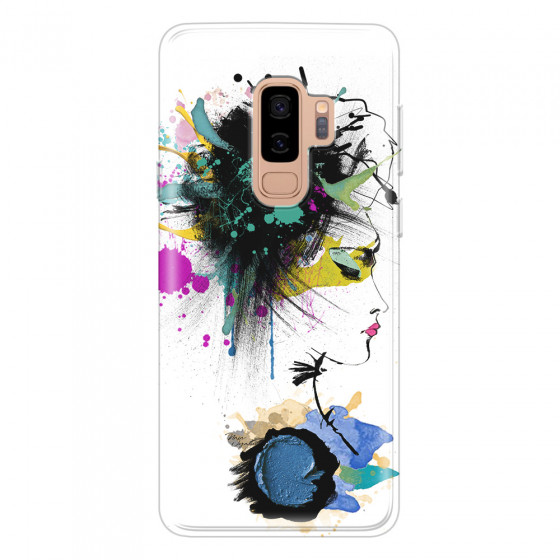 SAMSUNG - Galaxy S9 Plus 2018 - Soft Clear Case - Medusa Girl