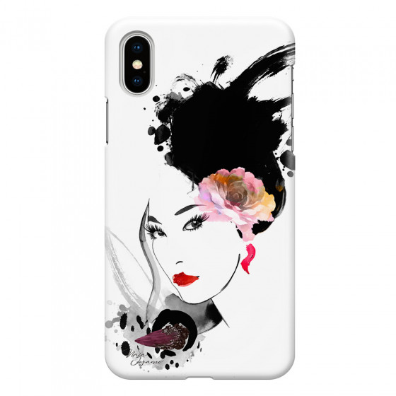 APPLE - iPhone XS Max - 3D Snap Case - Black Beauty