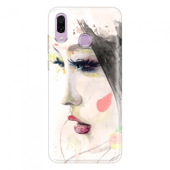 HONOR - Honor Play - Soft Clear Case - Face of a Beauty