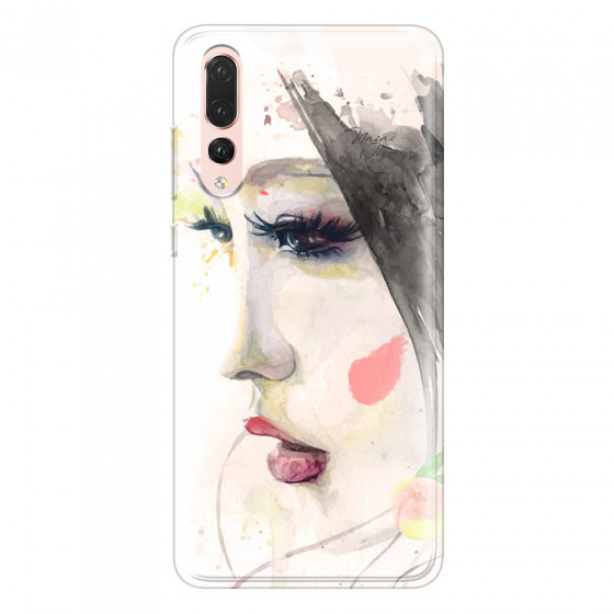 HUAWEI - P20 Pro - Soft Clear Case - Face of a Beauty
