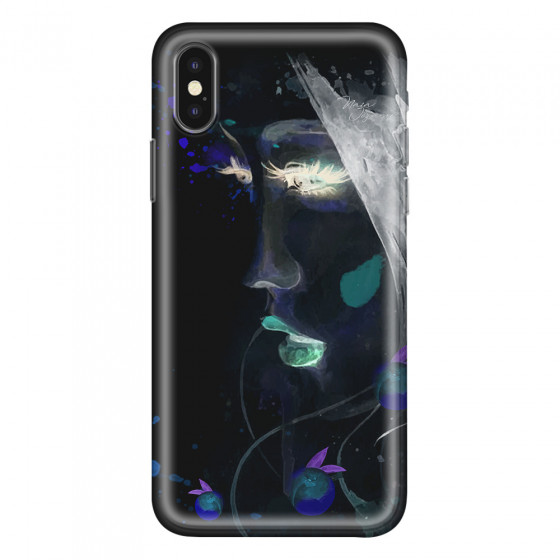APPLE - iPhone XS Max - Soft Clear Case - Mermaid