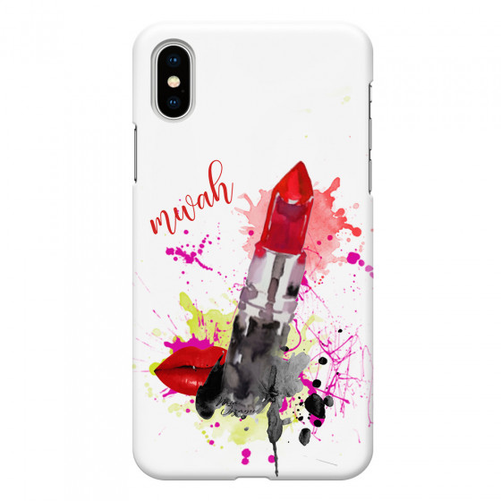 APPLE - iPhone XS Max - 3D Snap Case - Lipstick