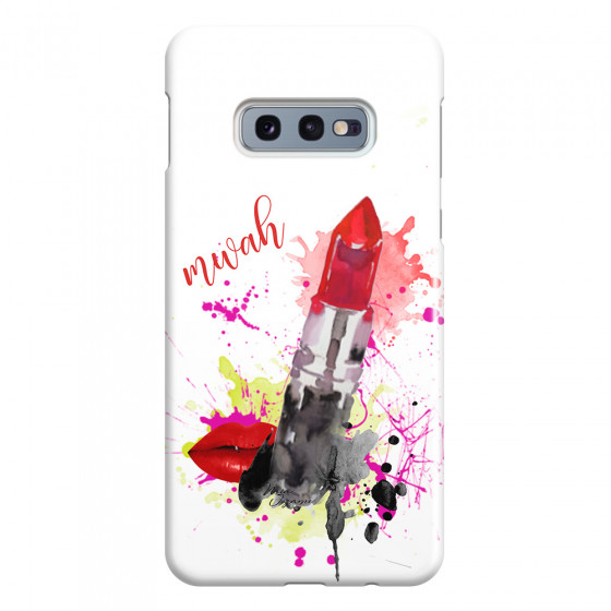 SAMSUNG - Galaxy S10e - 3D Snap Case - Lipstick
