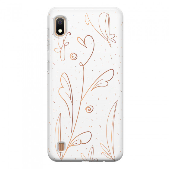 SAMSUNG - Galaxy A10 - Soft Clear Case - Flowers In Style
