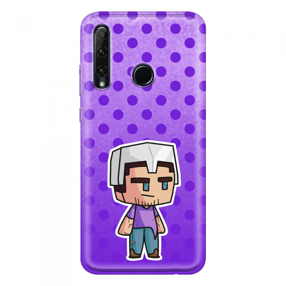 HONOR - Honor 20 lite - Soft Clear Case - Purple Shield Crafter
