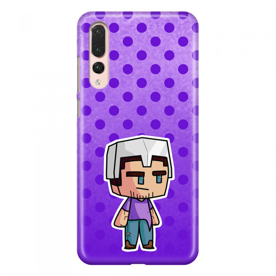 HUAWEI - P20 Pro - 3D Snap Case - Purple Shield Crafter