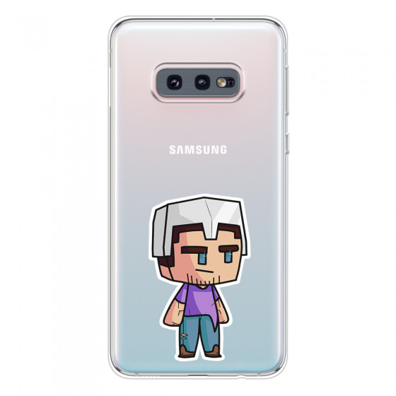 SAMSUNG - Galaxy S10e - Soft Clear Case - Clear Shield Crafter