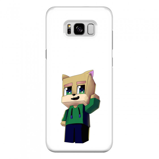 SAMSUNG - Galaxy S8 - 3D Snap Case - Clear Fox Player