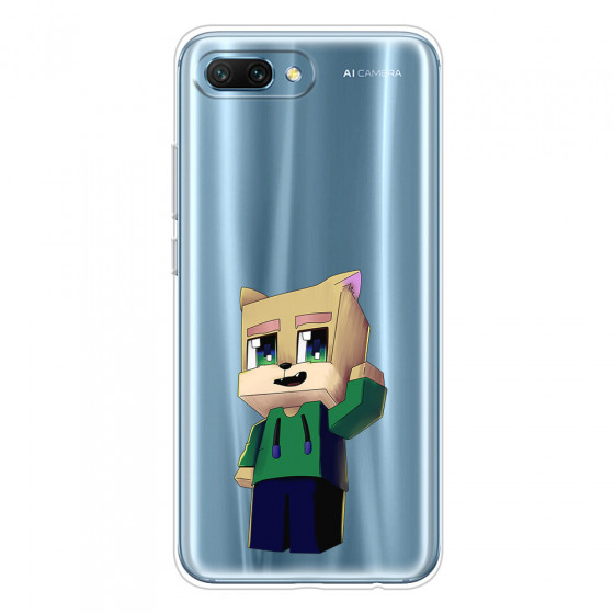 HONOR - Honor 10 - Soft Clear Case - Clear Fox Player
