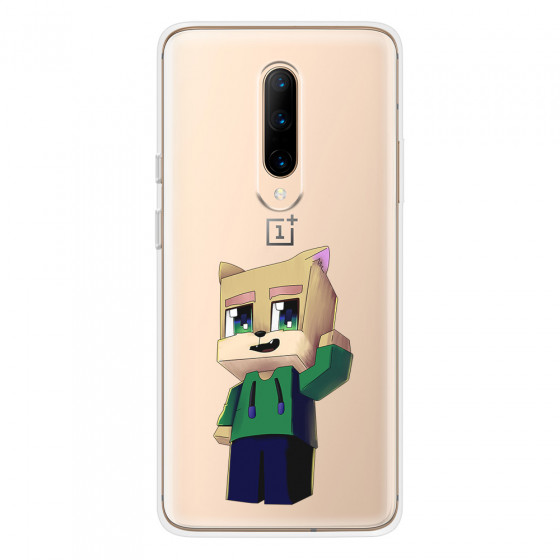 ONEPLUS - OnePlus 7 Pro - Soft Clear Case - Clear Fox Player
