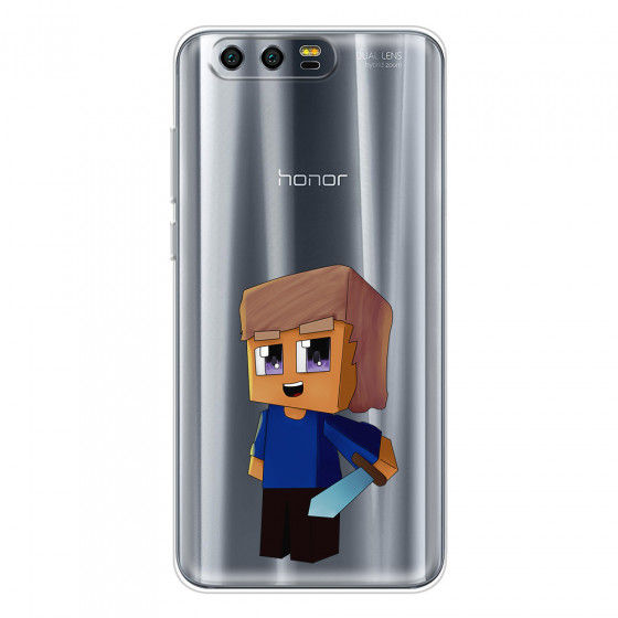 HONOR - Honor 9 - Soft Clear Case - Clear Sword Kid