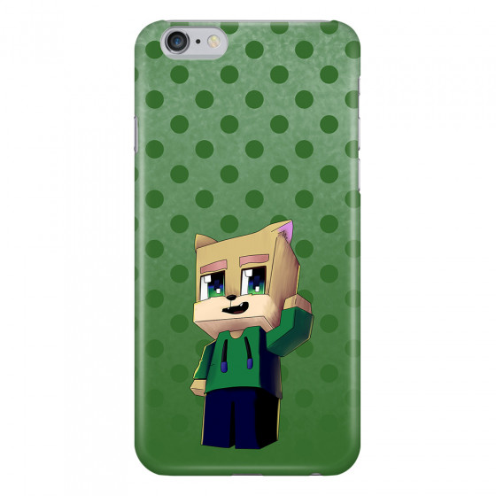 APPLE - iPhone 6S Plus - 3D Snap Case - Green Fox Player