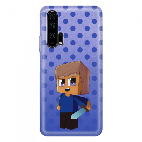 HONOR - Honor 20 Pro - Soft Clear Case - Blue Sword Kid