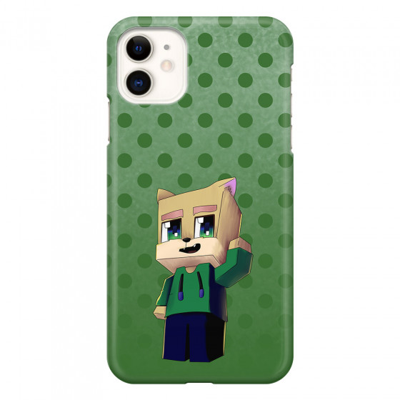 APPLE - iPhone 11 - 3D Snap Case - Green Fox Player