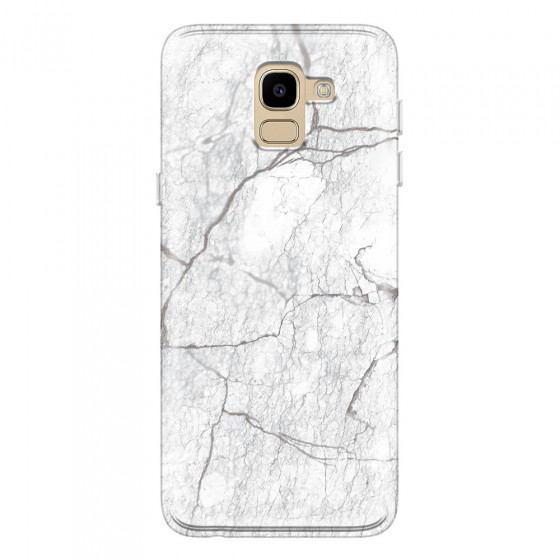 SAMSUNG - Galaxy J6 2018 - Soft Clear Case - Pure Marble Collection II.