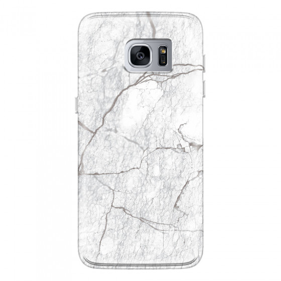 SAMSUNG - Galaxy S7 Edge - Soft Clear Case - Pure Marble Collection II.