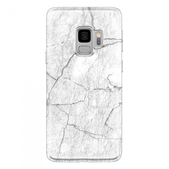 SAMSUNG - Galaxy S9 - Soft Clear Case - Pure Marble Collection II.