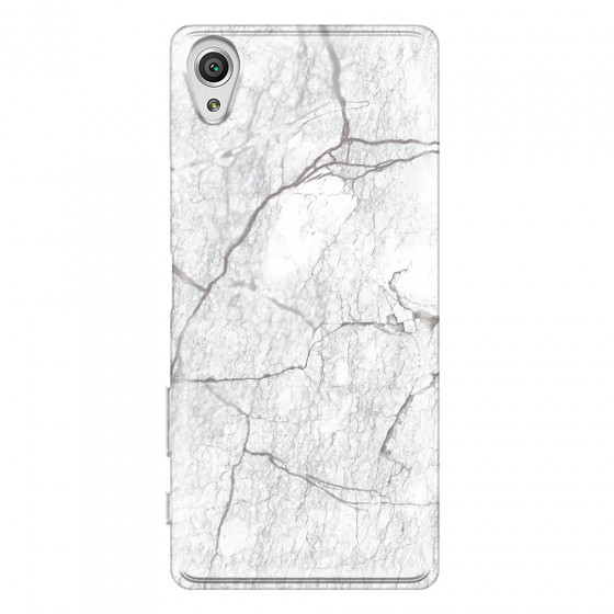 SONY - Sony Xperia XA1 - Soft Clear Case - Pure Marble Collection II.