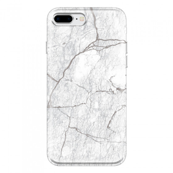 APPLE - iPhone 8 Plus - Soft Clear Case - Pure Marble Collection II.