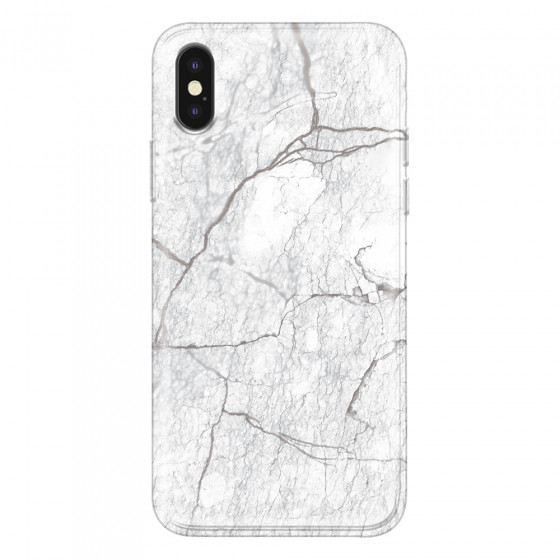 APPLE - iPhone XS Max - Soft Clear Case - Pure Marble Collection II.
