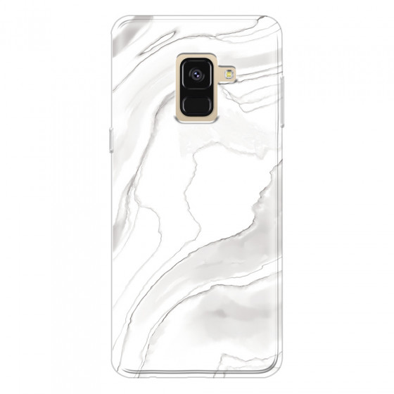 SAMSUNG - Galaxy A8 - Soft Clear Case - Pure Marble Collection III.