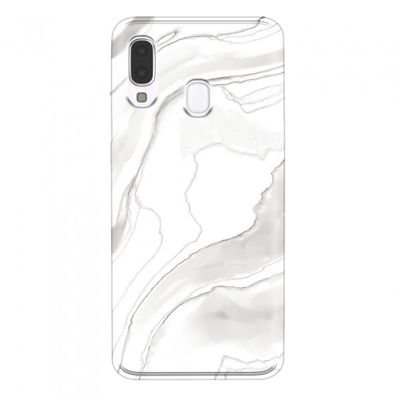 SAMSUNG - Galaxy A40 - Soft Clear Case - Pure Marble Collection III.