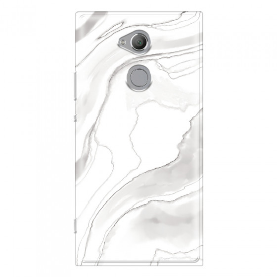 SONY - Sony Xperia XA2 Ultra - Soft Clear Case - Pure Marble Collection III.