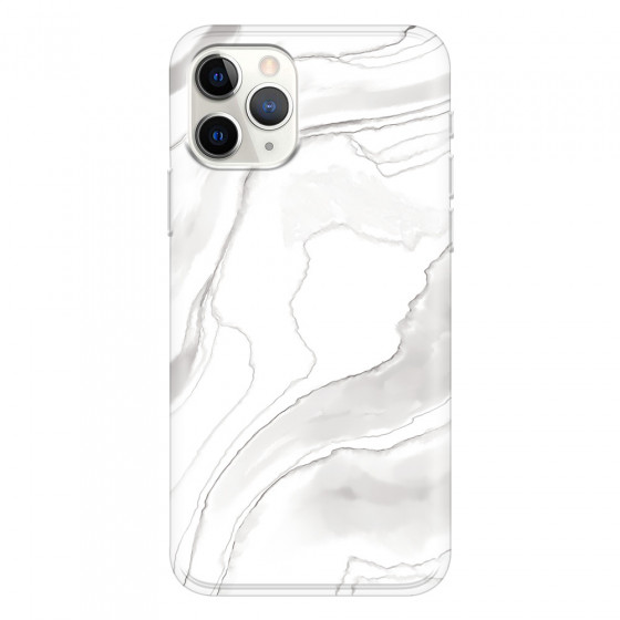 APPLE - iPhone 11 Pro - Soft Clear Case - Pure Marble Collection III.