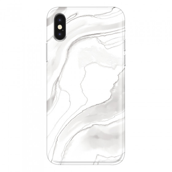 APPLE - iPhone XS Max - Soft Clear Case - Pure Marble Collection III.