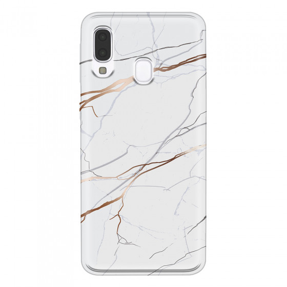 SAMSUNG - Galaxy A40 - Soft Clear Case - Pure Marble Collection IV.