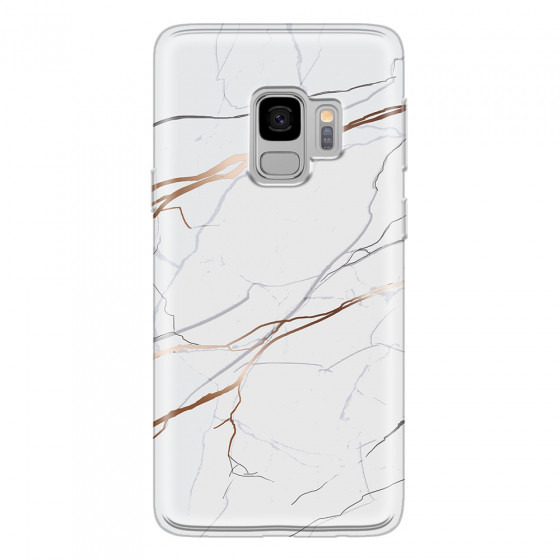 SAMSUNG - Galaxy S9 - Soft Clear Case - Pure Marble Collection IV.