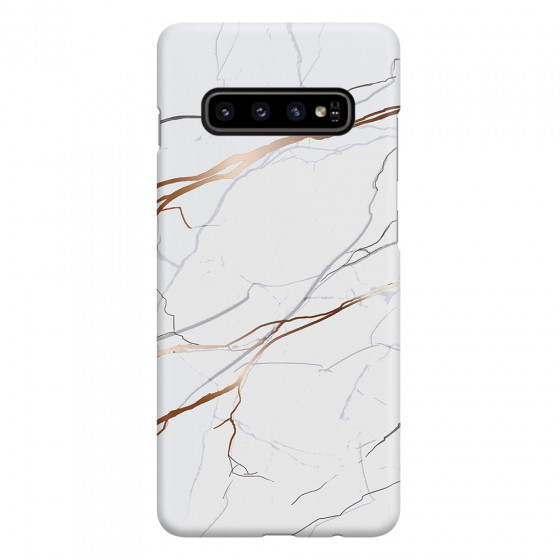 SAMSUNG - Galaxy S10 - 3D Snap Case - Pure Marble Collection IV.