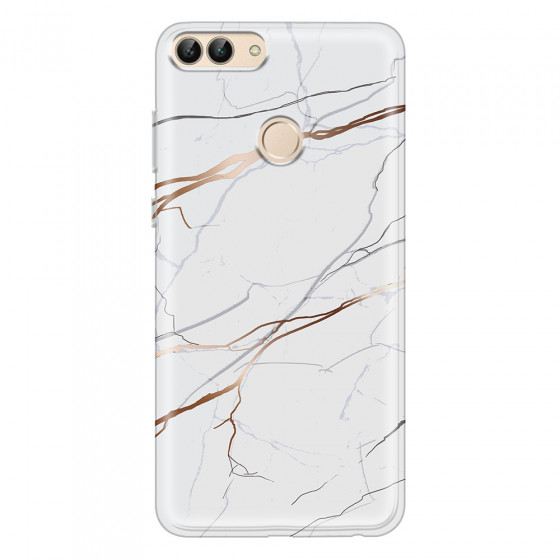 HUAWEI - P Smart 2018 - Soft Clear Case - Pure Marble Collection IV.