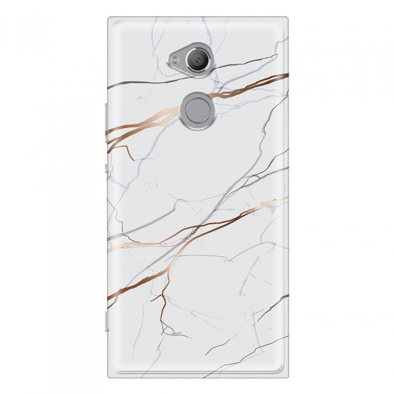 SONY - Sony Xperia XA2 Ultra - Soft Clear Case - Pure Marble Collection IV.