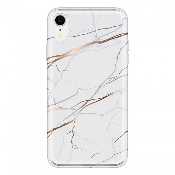 APPLE - iPhone XR - Soft Clear Case - Pure Marble Collection IV.