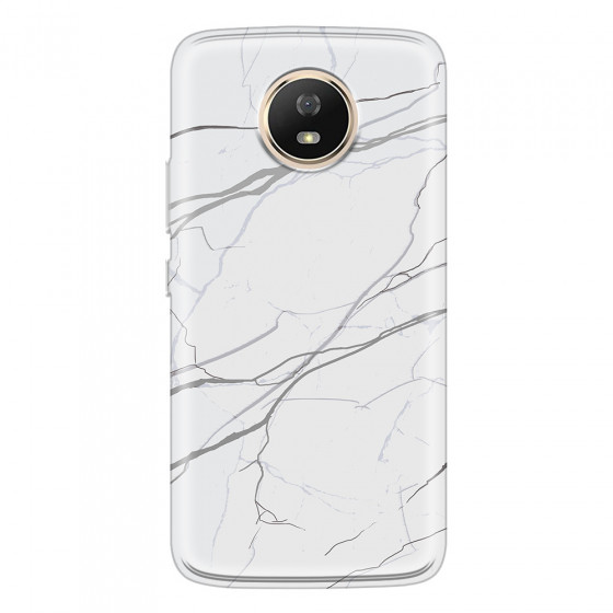 MOTOROLA by LENOVO - Moto G5s - Soft Clear Case - Pure Marble Collection V.